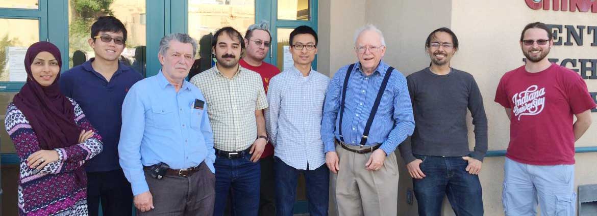 Group Photo 2016 Featuring Nobel Laureate Dr. John Hall and UNM Professor Dr. Elohim Becerra